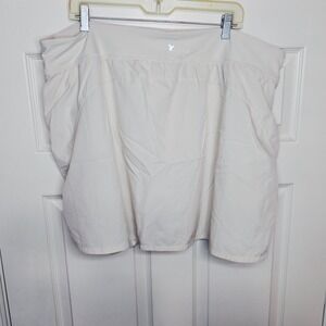 Stretch Tech Cream‎ Dry Quick 4-Way Stretch Skort Size 3X